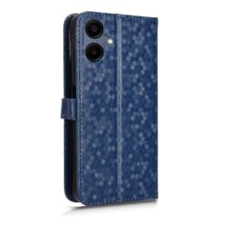 Kryty na mobil | Peňaženkové puzdro Honeycomb Dot Texture Case modré – Samsung Galaxy A06 | Kryty na mobil