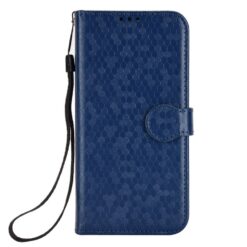 Peňaženkové puzdro Honeycomb Dot Texture Case modré – Samsung Galaxy A06