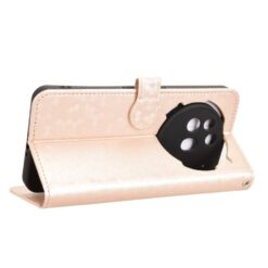 Peňaženkové puzdro Honeycomb Dot Texture Case zlaté – Nothing Phone (3a) Pro | Kryty na mobil Kryty na mobil | Peňaženkové puzdro Honeycomb Dot Texture Case zlaté – Nothing Phone (3a) Pro | Kryty na mobil