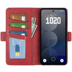 Peňaženkové puzdro Magnetic fresh case červené – Nothing Phone (3a) Pro | Kryty na mobil Kryty na mobil | Peňaženkové puzdro Magnetic fresh case červené – Nothing Phone (3a) Pro | Kryty na mobil
