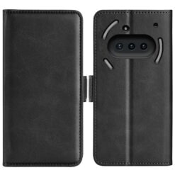 Peňaženkové puzdro Magnetic fresh case čierne – Nothing Phone (3a) | Kryty na mobil Kryty na mobil | Peňaženkové puzdro Magnetic fresh case čierne – Nothing Phone (3a) | Kryty na mobil