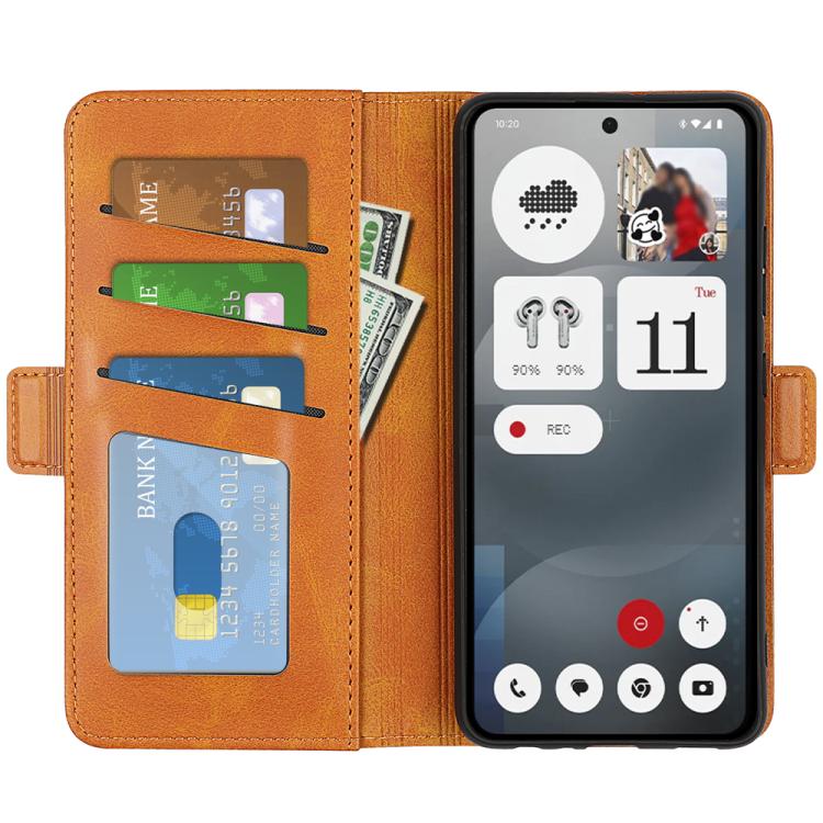 Peňaženkové puzdro Magnetic fresh case žlté – Nothing Phone (3a) | Kryty na mobil Kryty na mobil | Peňaženkové puzdro Magnetic fresh case žlté – Nothing Phone (3a) | Kryty na mobil