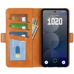 Kryty na mobil | Peňaženkové puzdro Magnetic fresh case žlté – Nothing Phone (3a) Pro | Kryty na mobil