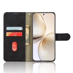 Kryty na mobil | Peňaženkové puzdro Solid čierne – Realme 14 Pro | Kryty na mobil