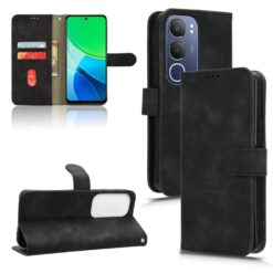 Kryty na mobil | Peňaženkové puzdro Solid čierne – Vivo Y19s | Kryty na mobil