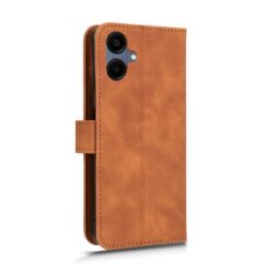 Kryty na mobil | Peňaženkové puzdro Solid hnedé – Samsung Galaxy A06 | Kryty na mobil