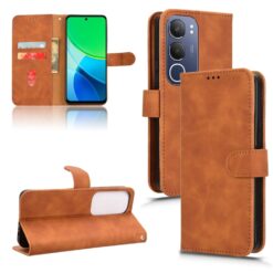 Peňaženkové puzdro Solid hnedé – Vivo Y19s | Kryty na mobil Kryty na mobil | Peňaženkové puzdro Solid hnedé – Vivo Y19s | Kryty na mobil