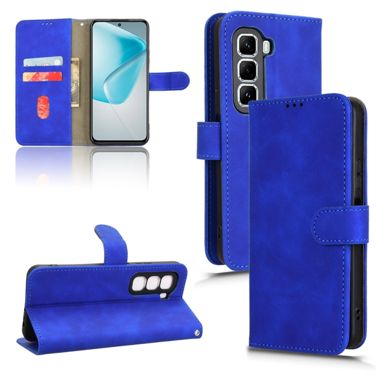 Peňaženkové puzdro Solid modré – Infinix Hot 50 Pro | Kryty na mobil Kryty na mobil | Peňaženkové puzdro Solid modré – Infinix Hot 50 Pro | Kryty na mobil