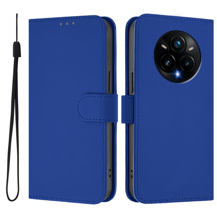 Peňaženkové puzdro Solid modré – Realme 14 Pro+ (14 Pro Plus) | Kryty na mobil Kryty na mobil | Peňaženkové puzdro Solid modré – Realme 14 Pro+ (14 Pro Plus) | Kryty na mobil