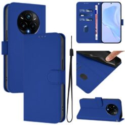 Peňaženkové puzdro Solid modré – Realme 14 Pro+ (14 Pro Plus) | Kryty na mobil Kryty na mobil | Peňaženkové puzdro Solid modré – Realme 14 Pro+ (14 Pro Plus) | Kryty na mobil