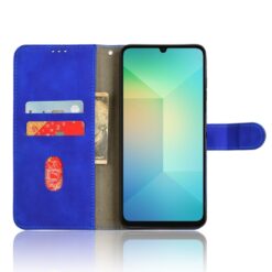 Peňaženkové puzdro Solid modré – Samsung Galaxy A06 | Kryty na mobil Kryty na mobil | Peňaženkové puzdro Solid modré – Samsung Galaxy A06 | Kryty na mobil