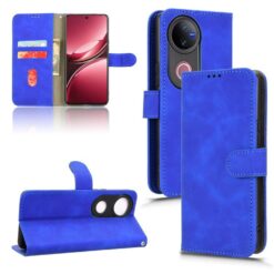 Peňaženkové puzdro Solid modré – Vivo V50 | Kryty na mobil Kryty na mobil | Peňaženkové puzdro Solid modré – Vivo V50 | Kryty na mobil