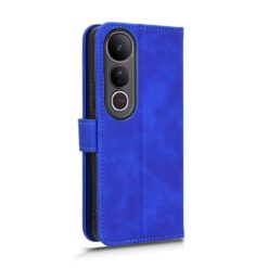 Kryty na mobil | Peňaženkové puzdro Solid modré – Vivo V50 Lite | Kryty na mobil