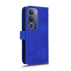 Kryty na mobil | Peňaženkové puzdro Solid modré – Vivo Y19s | Kryty na mobil