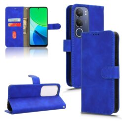 Kryty na mobil | Peňaženkové puzdro Solid modré – Vivo Y19s | Kryty na mobil