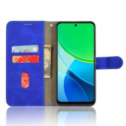 Kryty na mobil | Peňaženkové puzdro Solid modré – Vivo Y19s | Kryty na mobil