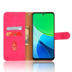 Kryty na mobil | Peňaženkové puzdro Solid ružové – Vivo Y19s | Kryty na mobil
