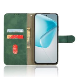 Kryty na mobil | Peňaženkové puzdro Solid zelené – Infinix Hot 50 Pro | Kryty na mobil