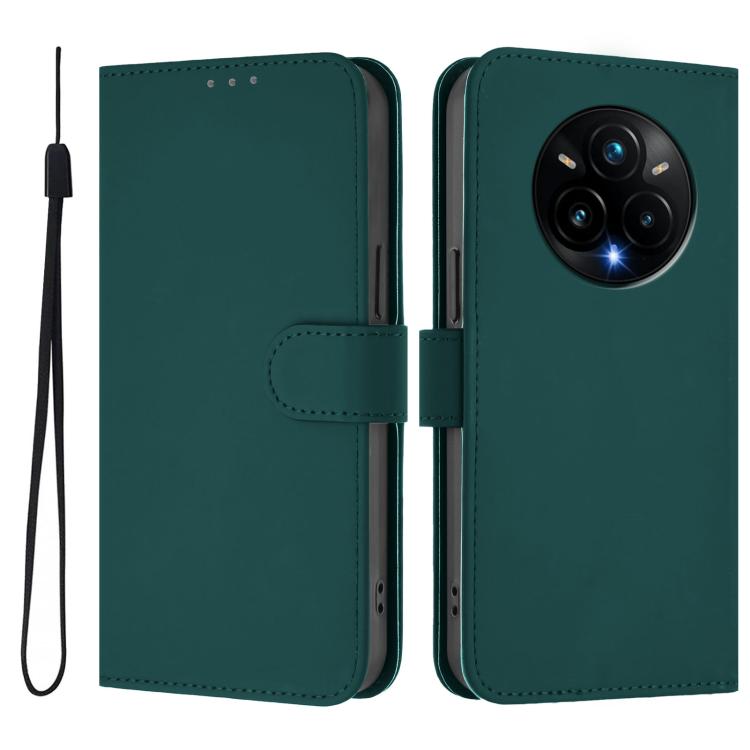 Peňaženkové puzdro Solid zelené – Realme 14 Pro+ (14 Pro Plus) | Kryty na mobil Kryty na mobil | Peňaženkové puzdro Solid zelené – Realme 14 Pro+ (14 Pro Plus) | Kryty na mobil