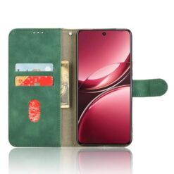 Peňaženkové puzdro Solid zelené – Vivo V50 | Kryty na mobil Kryty na mobil | Peňaženkové puzdro Solid zelené – Vivo V50 | Kryty na mobil
