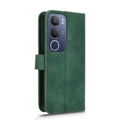 Kryty na mobil | Peňaženkové puzdro Solid zelené – Vivo Y19s | Kryty na mobil