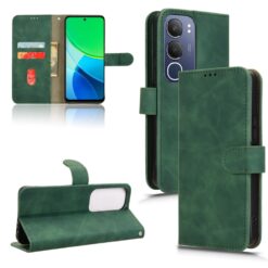 Kryty na mobil | Peňaženkové puzdro Solid zelené – Vivo Y19s | Kryty na mobil