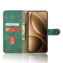 Kryty na mobil | Peňaženkové puzdro Solid zelené – Xiaomi Poco F7 Pro / F7 Ultra | Kryty na mobil
