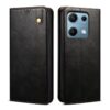 Kryty na mobil | Peňaženkové puzdro Wax case hnedé – Xiaomi Redmi Note 14S | Kryty na mobil
