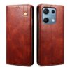 Kryty na mobil | Peňaženkové puzdro Wax case čierne – Xiaomi Redmi Note 14S | Kryty na mobil