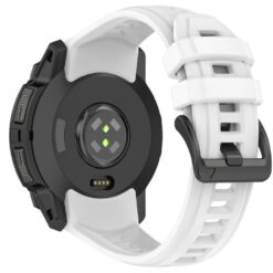 Kryty na mobil | Remienok Solid Wristband biely pre Garmin Instinct 3 Solar 45mm / Instinct 3 AMOLED 45mm | Kryty na mobil