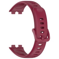 Kryty na mobil | Remienok Solid Wristband bordový pre Huawei Band 8 / 9 / 10 | Kryty na mobil