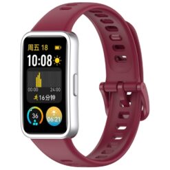 Remienok Solid Wristband bordový pre Huawei Band 8 / 9 / 10