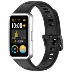 Kryty na mobil | Remienok Solid Wristband čierny pre Huawei Band 8 / 9 / 10 | Kryty na mobil