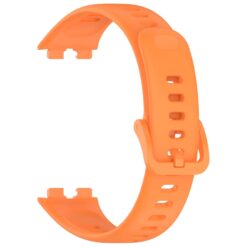 Kryty na mobil | Remienok Solid Wristband oranžový pre Huawei Band 8 / 9 / 10 | Kryty na mobil