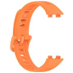 Kryty na mobil | Remienok Solid Wristband oranžový pre Huawei Band 8 / 9 / 10 | Kryty na mobil