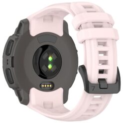 Kryty na mobil | Remienok Solid Wristband ružový pre Garmin Instinct E 45mm | Kryty na mobil