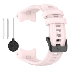Kryty na mobil | Remienok Solid Wristband ružový pre Garmin Instinct E 45mm | Kryty na mobil