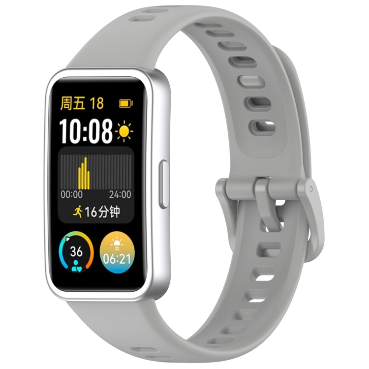 Remienok Solid Wristband sivý pre Huawei Band 8 / 9 / 10 | Kryty na mobil Kryty na mobil | Remienok Solid Wristband sivý pre Huawei Band 8 / 9 / 10 | Kryty na mobil