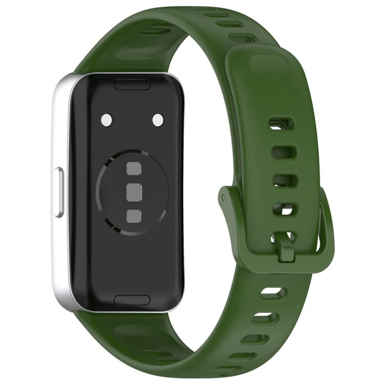 Remienok Solid Wristband zelený pre Huawei Band 8 / 9 / 10 | Kryty na mobil Kryty na mobil | Remienok Solid Wristband zelený pre Huawei Band 8 / 9 / 10 | Kryty na mobil