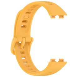 Kryty na mobil | Remienok Solid Wristband žltý pre Huawei Band 8 / 9 / 10 | Kryty na mobil