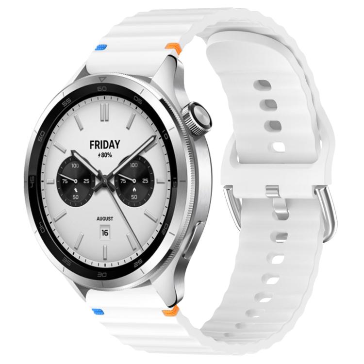 Remienok Techno Wristband biely pre Xiaomi Watch S4 | Kryty na mobil Kryty na mobil | Remienok Techno Wristband biely pre Xiaomi Watch S4 | Kryty na mobil