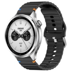 Remienok Techno Wristband čierny pre Xiaomi Watch S4