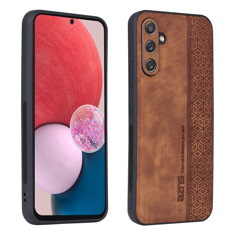 Kryt AZNS Embossed Skin case hnedý – Samsung Galaxy A34 5G | Kryty na mobil Kryty na mobil | Kryt AZNS Embossed Skin case hnedý – Samsung Galaxy A34 5G | Kryty na mobil