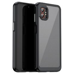 Ochranný kryt Colorful Acrylic case čierny – Samsung Galaxy Xcover 7 Pro