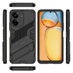 Odolný Kryt Punk armor case čierny – Xiami Redmi 13C | Kryty na mobil Kryty na mobil | Odolný Kryt Punk armor case čierny – Xiami Redmi 13C | Kryty na mobil