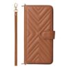 Peňaženkové puzdro Arrow card case tmavoružové – Realme 14T 5G | Kryty na mobil Kryty na mobil | Peňaženkové puzdro Arrow card case tmavoružové – Realme 14T 5G | Kryty na mobil