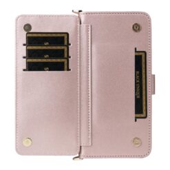 Peňaženkové puzdro Arrow card case ružové – Realme 14T 5G | Kryty na mobil Kryty na mobil | Peňaženkové puzdro Arrow card case ružové – Realme 14T 5G | Kryty na mobil