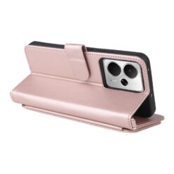 Peňaženkové puzdro Arrow card case ružové – Realme 14T 5G | Kryty na mobil Kryty na mobil | Peňaženkové puzdro Arrow card case ružové – Realme 14T 5G | Kryty na mobil