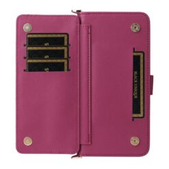 Peňaženkové puzdro Arrow card case tmavoružové – Realme 14T 5G | Kryty na mobil Kryty na mobil | Peňaženkové puzdro Arrow card case tmavoružové – Realme 14T 5G | Kryty na mobil