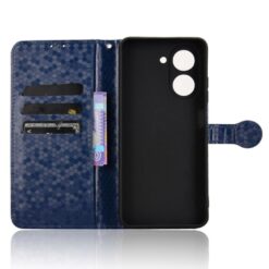 Kryty na mobil | Peňaženkové puzdro Honeycomb Dot Texture Case modré – Xiaomi Redmi A5 | Kryty na mobil